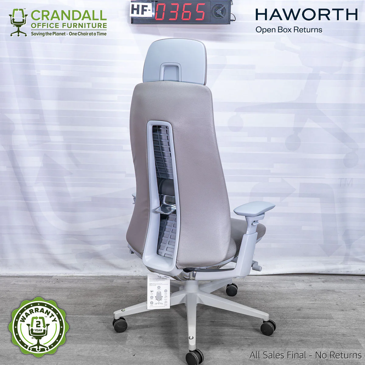 HF-0365 - Haworth Fern with Headrest - Image 2