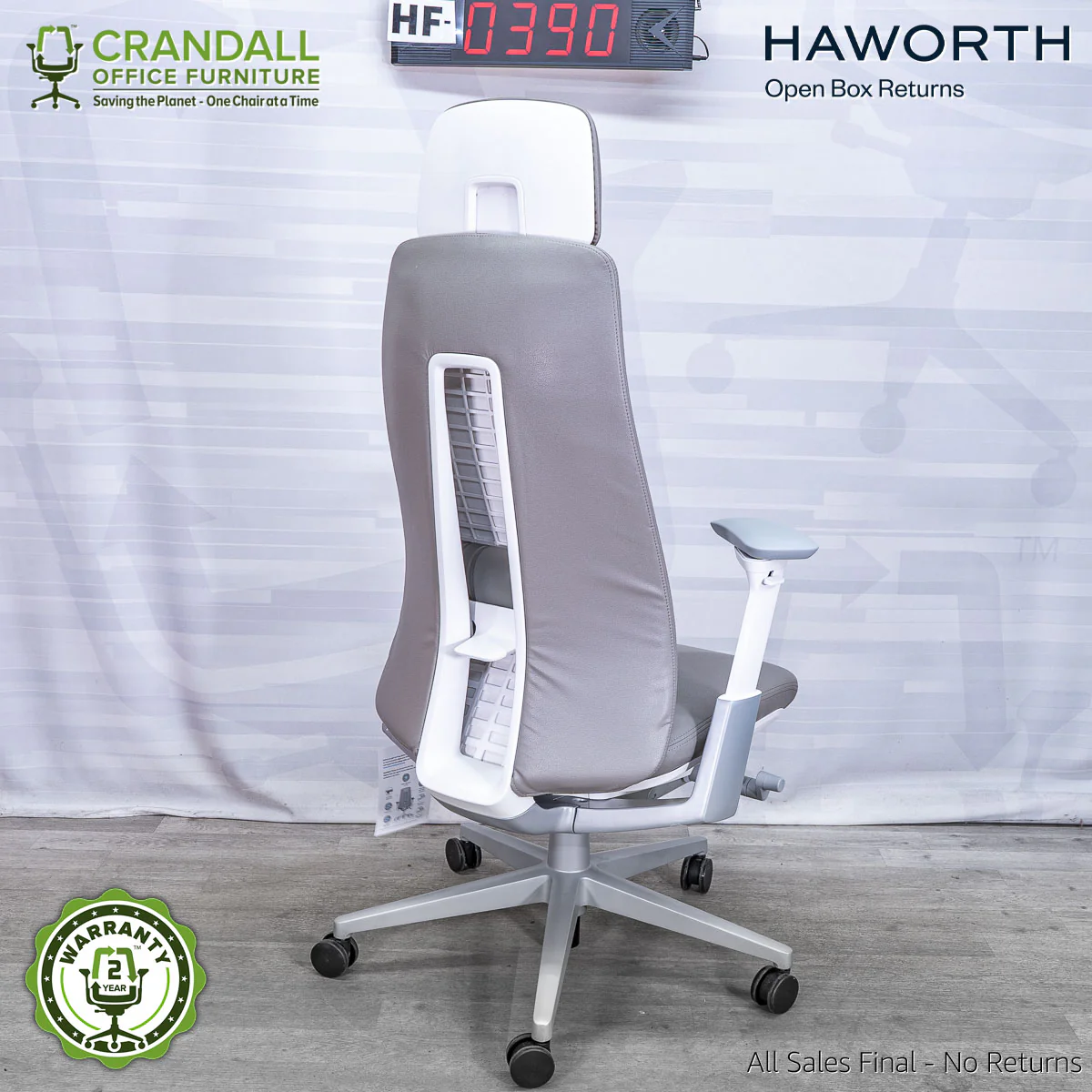 HF-0390 - Haworth Fern with Headrest - Image 2