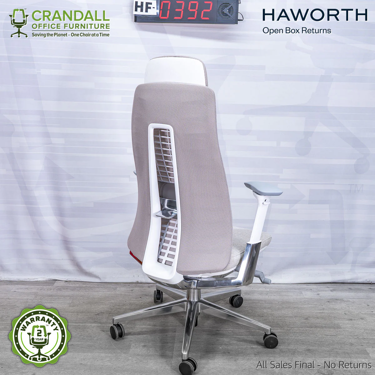 HF-0392 - Haworth Fern with Headrest - Image 2