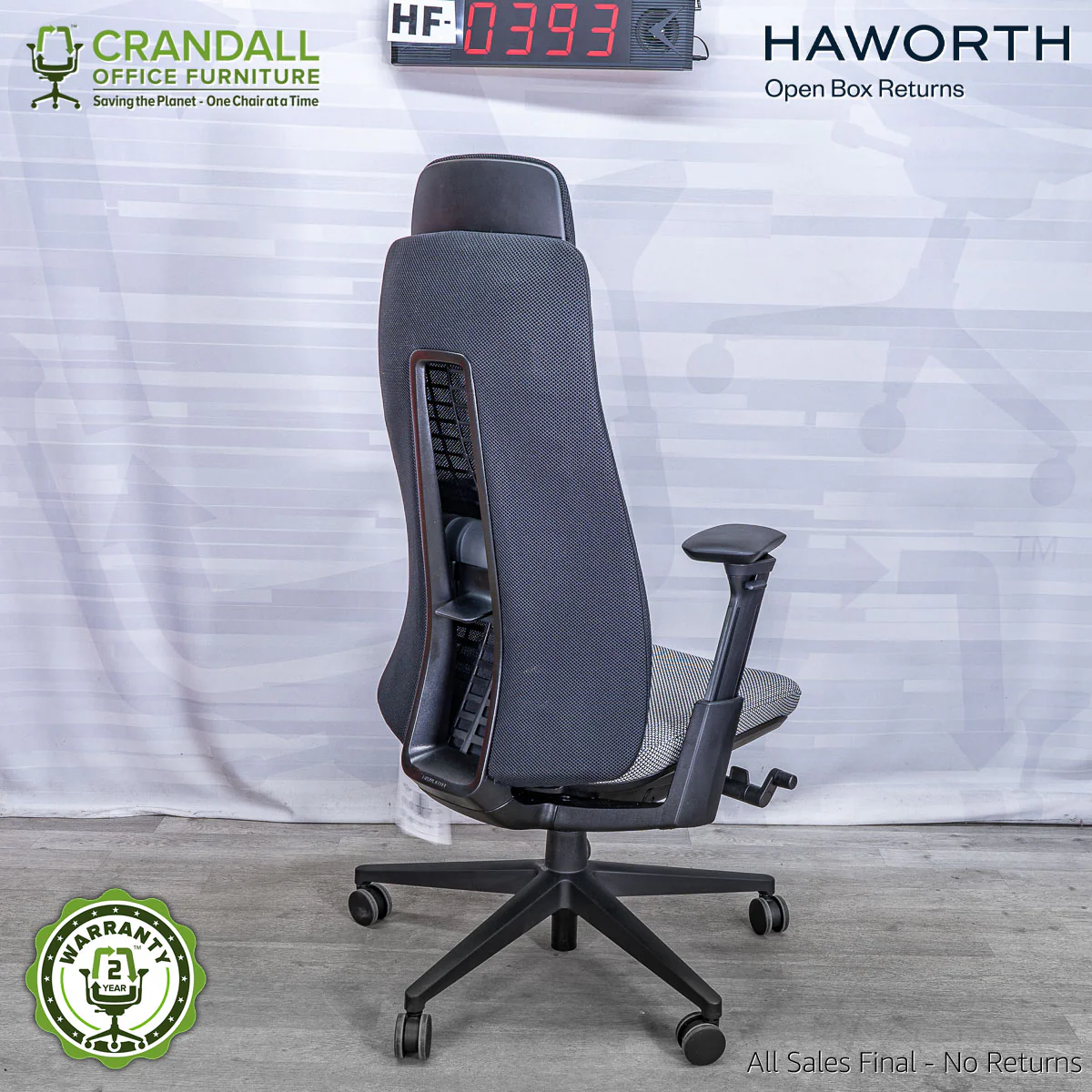 HF-0393 - Haworth Fern with Headrest - Image 2