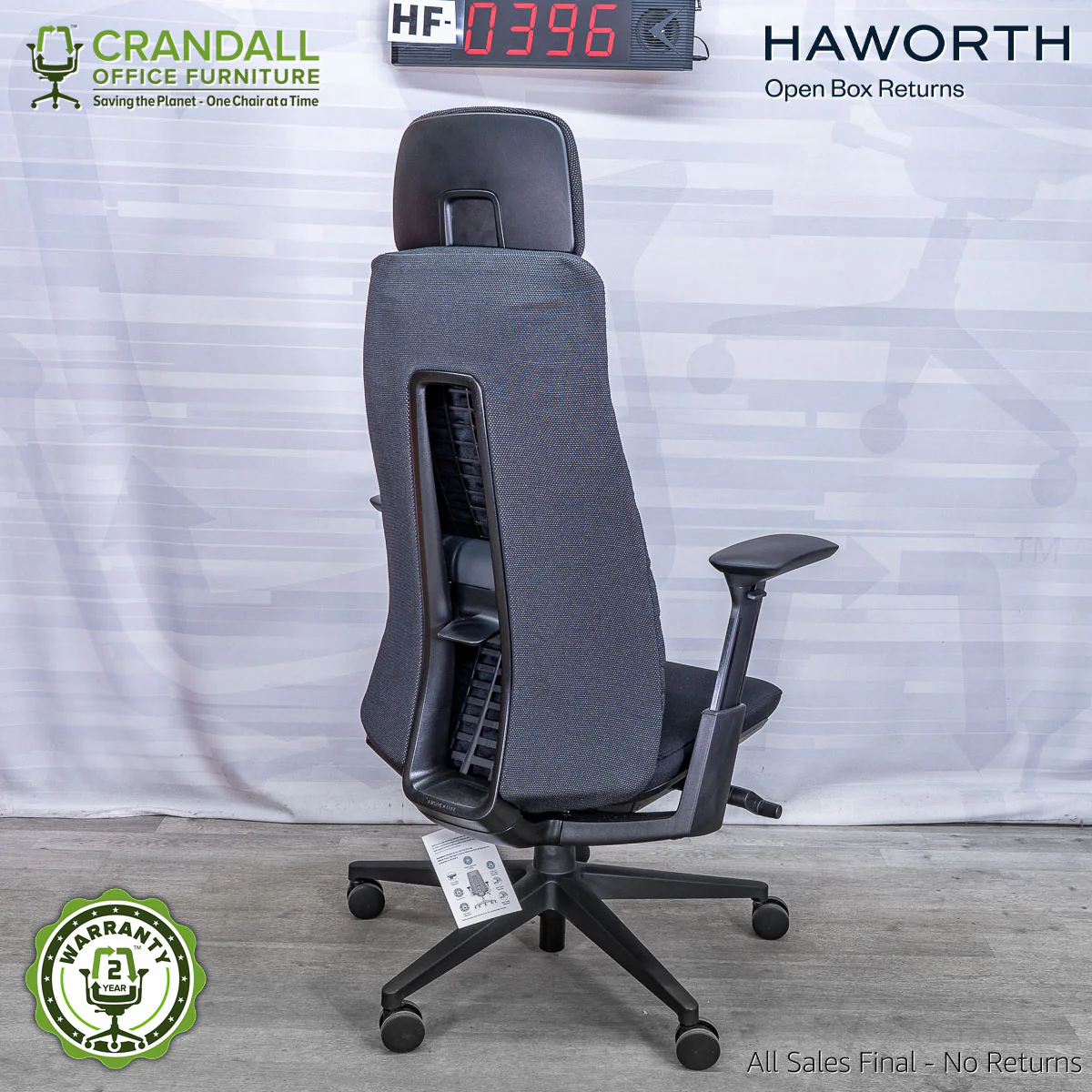 HF-0396 - Haworth Fern with Headrest - Image 2