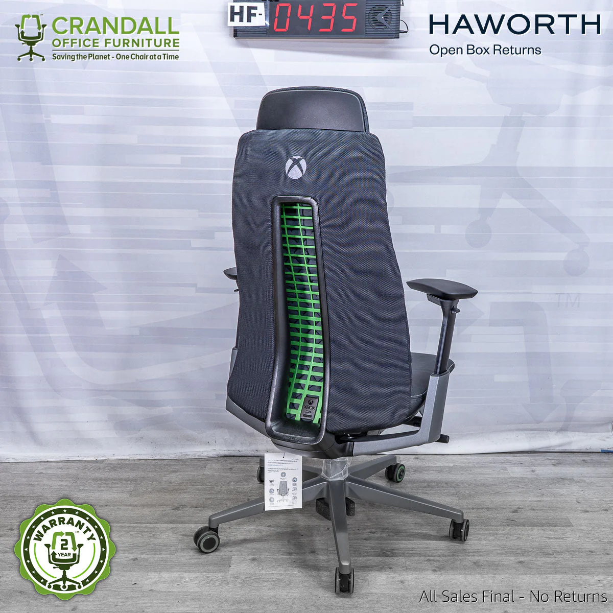 HF-0435 - Haworth Open Box Fern - Image 2