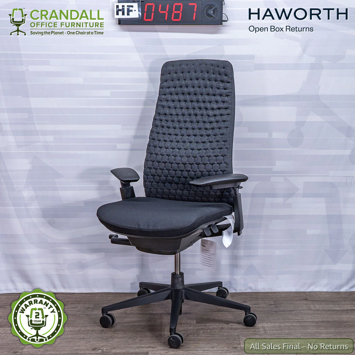 HF-0487 - Haworth Open Box Returns Fern