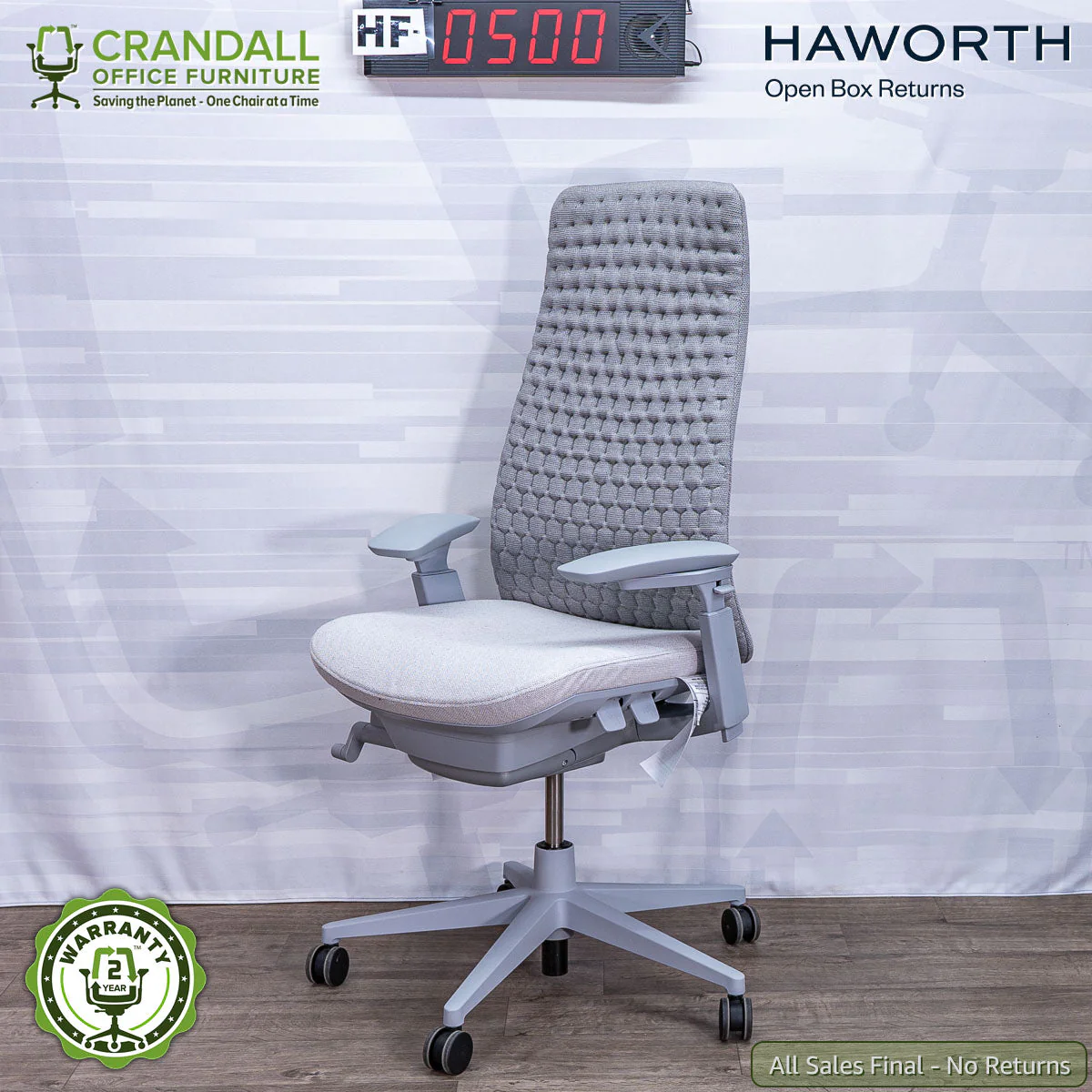 HF-0500 - Haworth Open Box Returns Fern