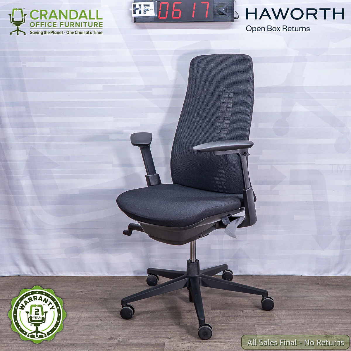 HF-0617 - Haworth Open Box Returns Fern