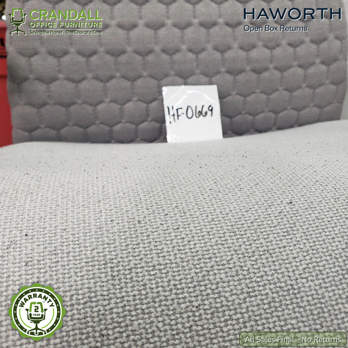 HF-0669 - Haworth Open Box Returns Fern - Image 3