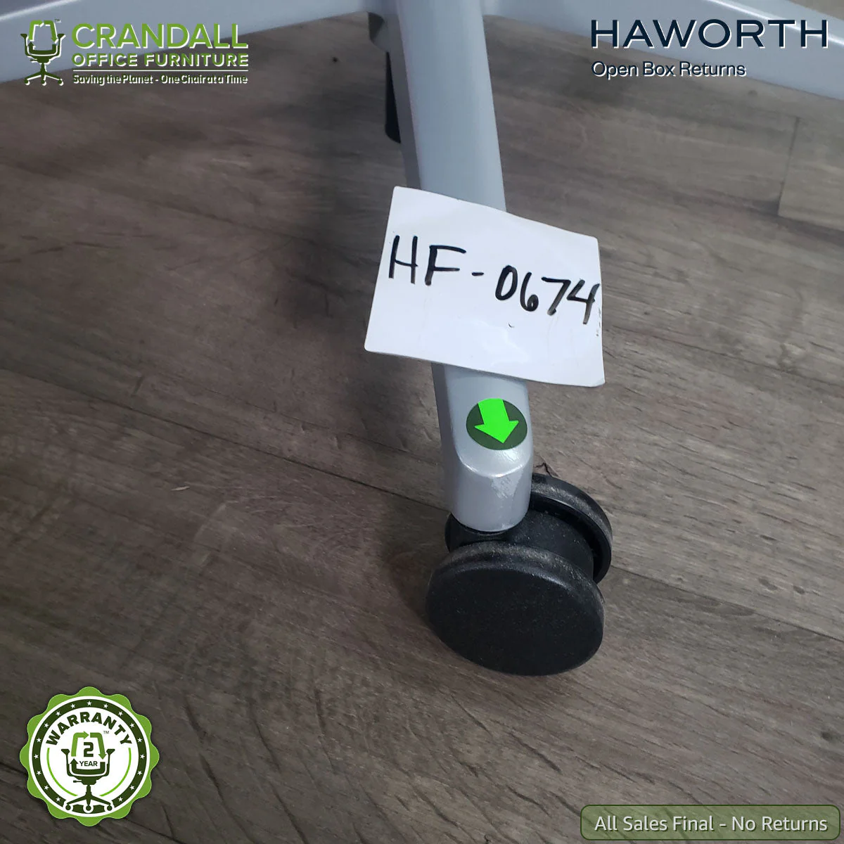HF-0674 - Haworth Open Box Returns Fern - Image 3