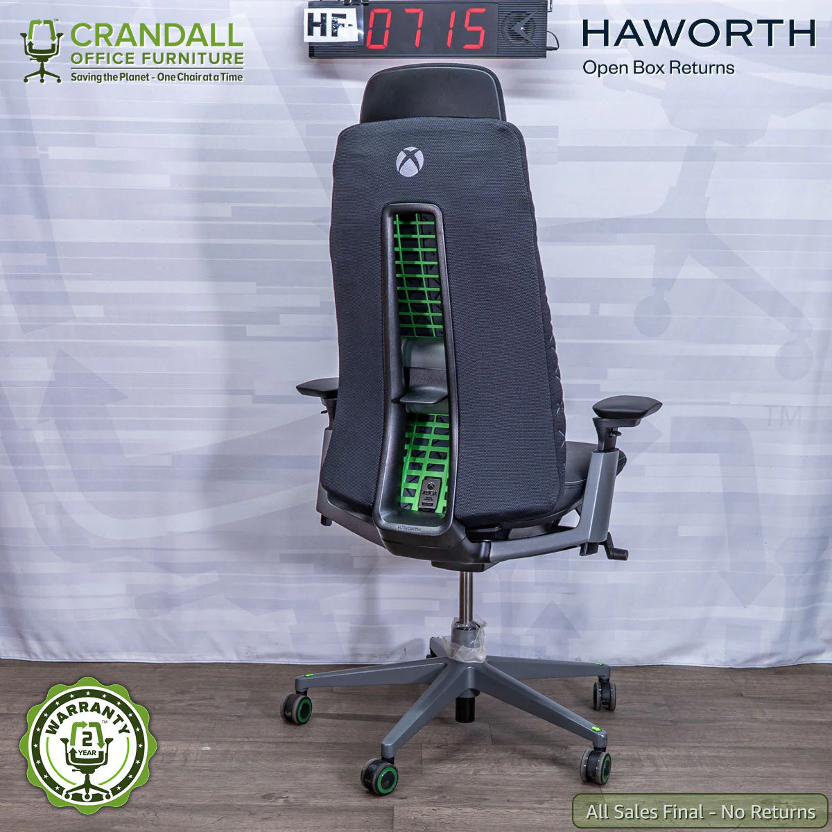 HF-0715 - Haworth Open Box Returns Fern - XBOX - Image 2