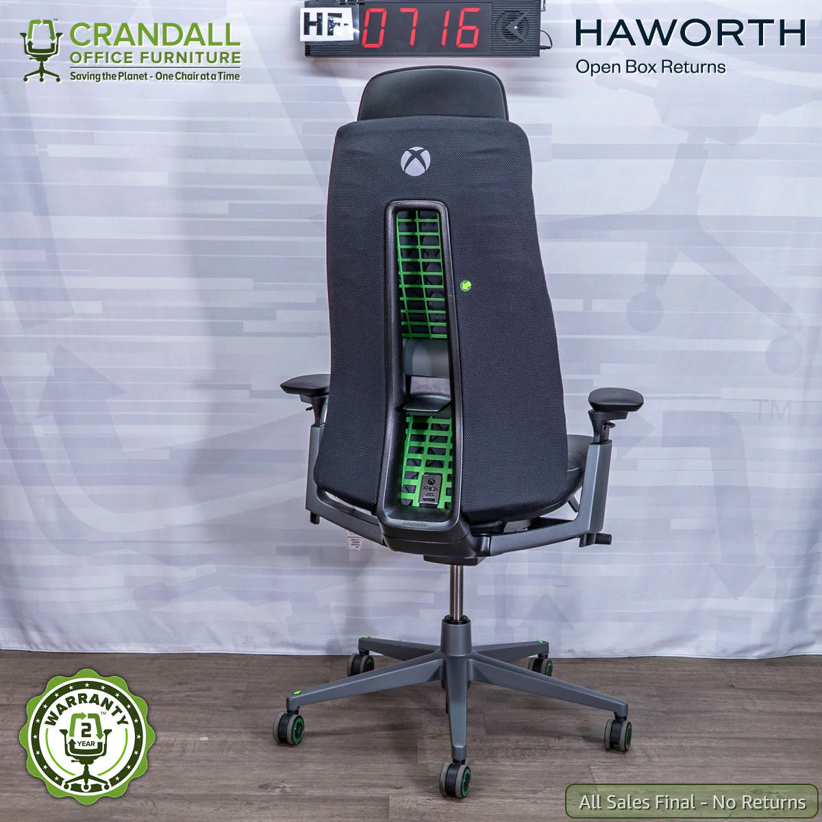 HF-0716 - Haworth Open Box Returns Fern - XBOX - Image 2