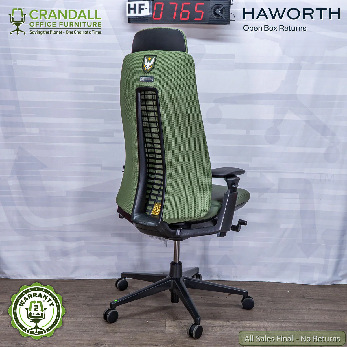 HF-0765 - Haworth Open Box Returns Fern - Image 2