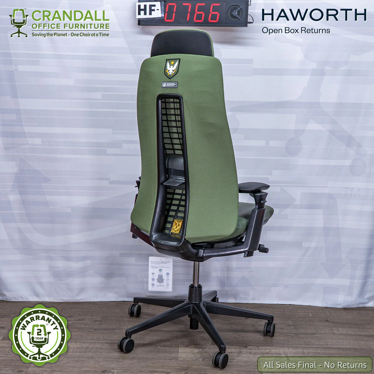 HF-0766 - Haworth Open Box Returns Fern - Image 2