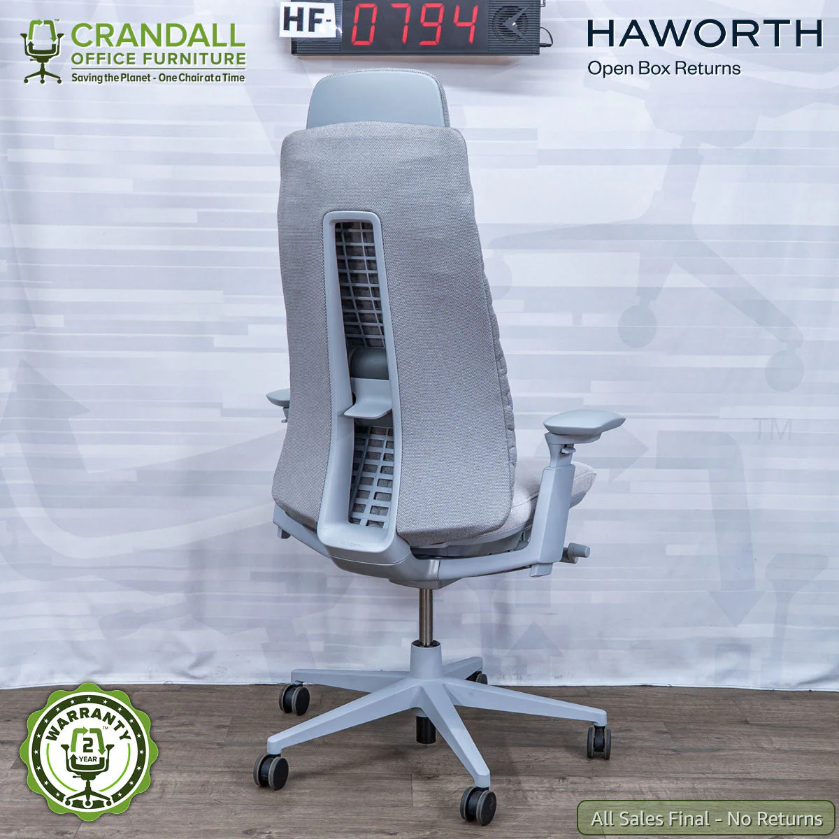 HF-0794 - Haworth Open Box Returns Fern - Image 2
