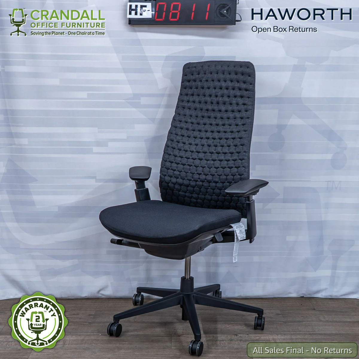 HF-0811 - Haworth Open Box Returns Fern