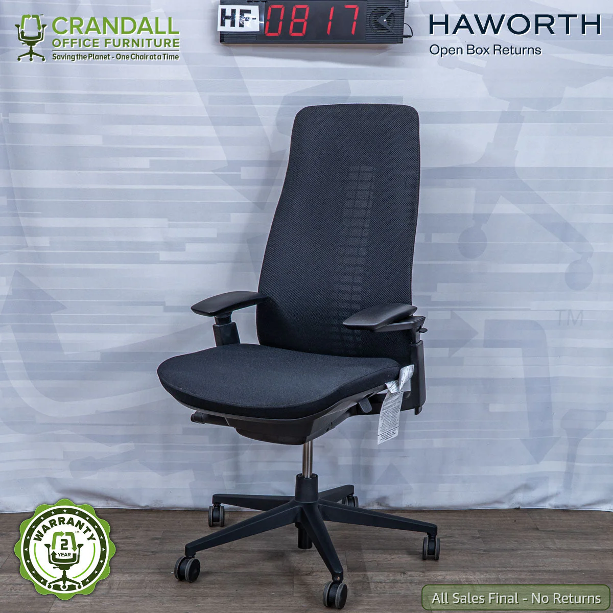 HF-0817 - Haworth Open Box Returns Fern