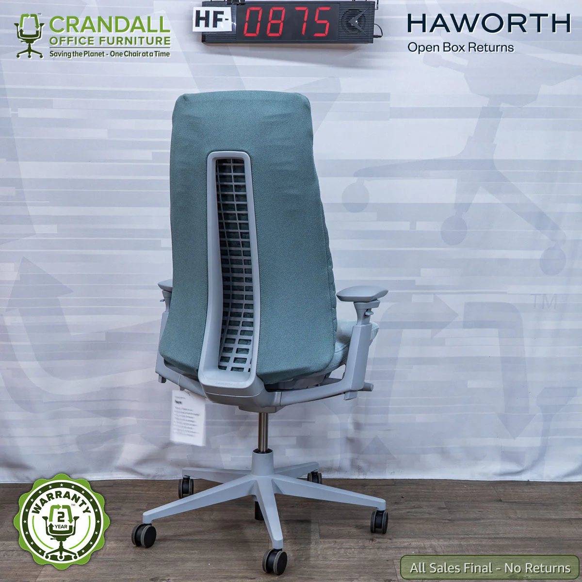 HF-0875 - Haworth Open Box Returns Fern - Image 2