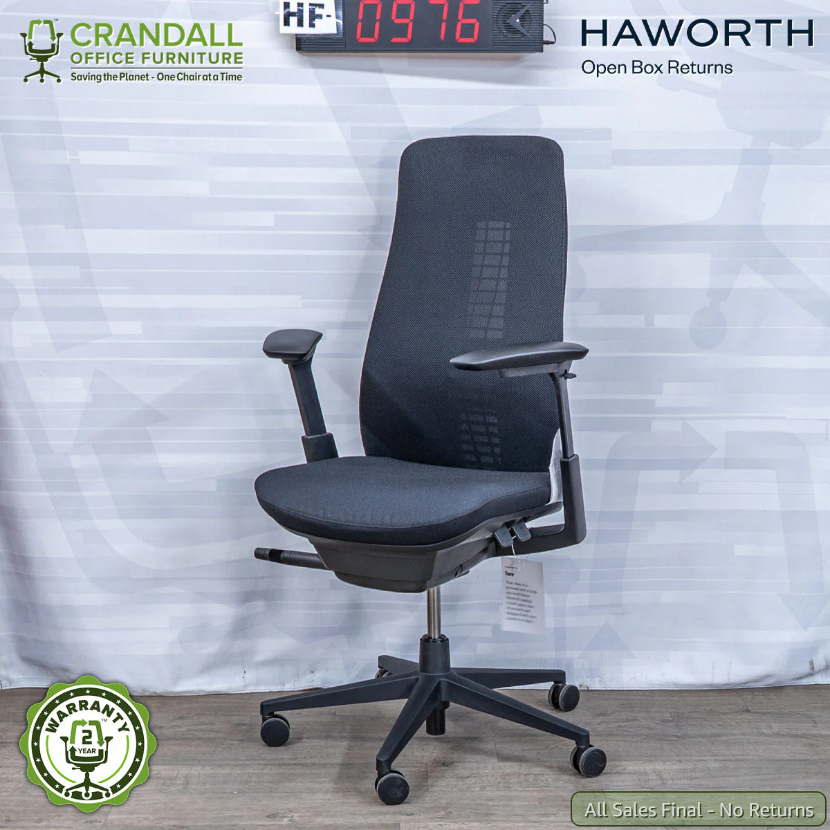 HF-0976 - Haworth Open Box Returns Fern