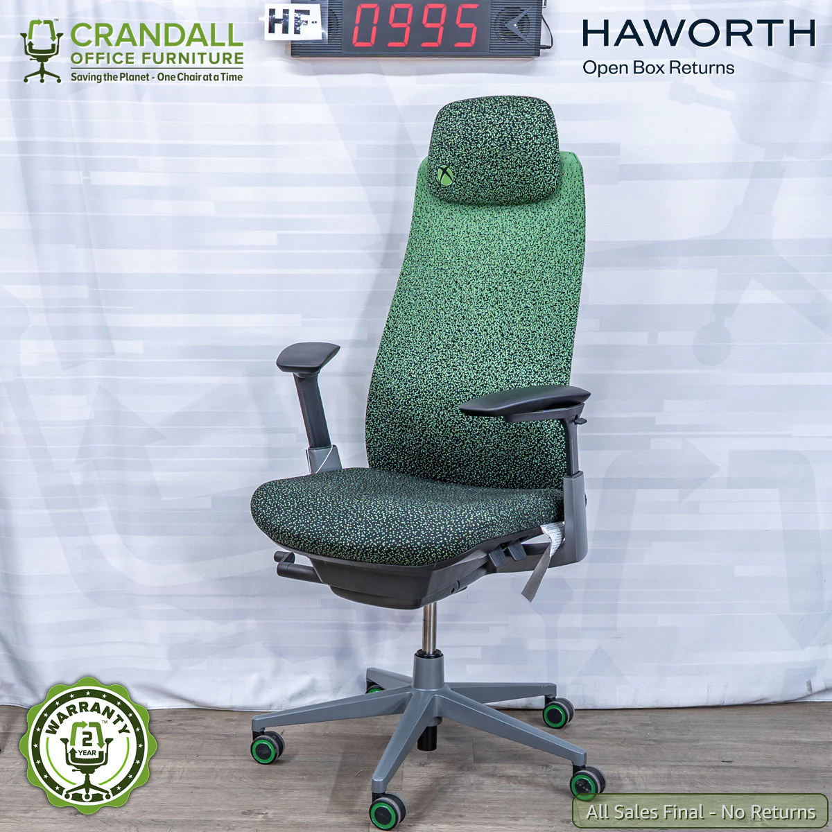 HF-0995 - Haworth Open Box Returns Fern