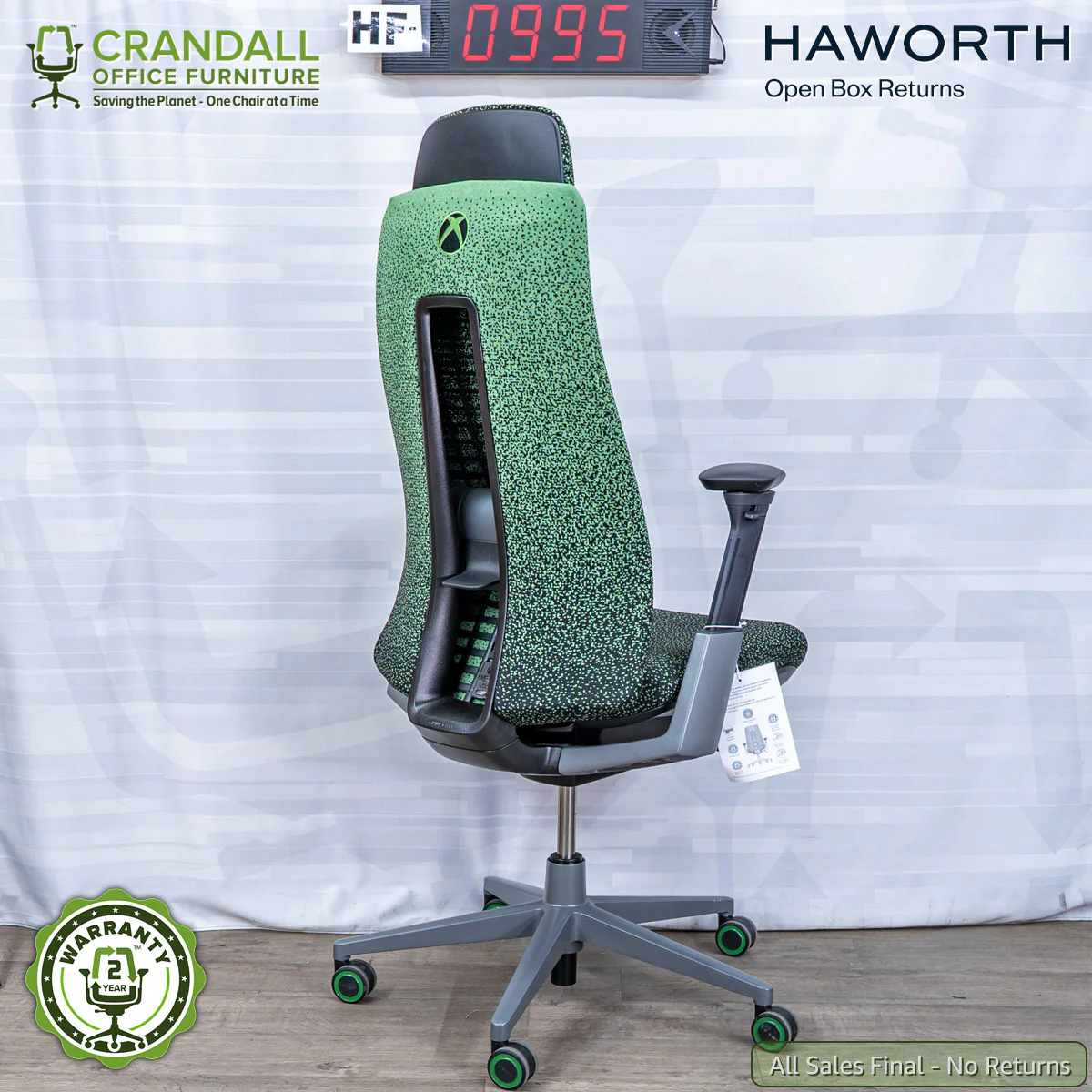 HF-0995 - Haworth Open Box Returns Fern - Image 2