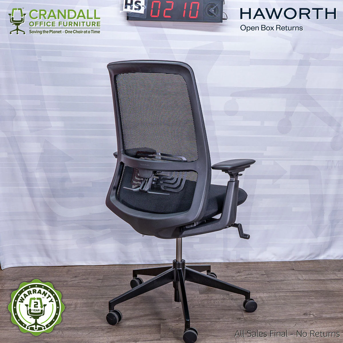 HS-0210 - Haworth Open Box Returns Soji - Image 2