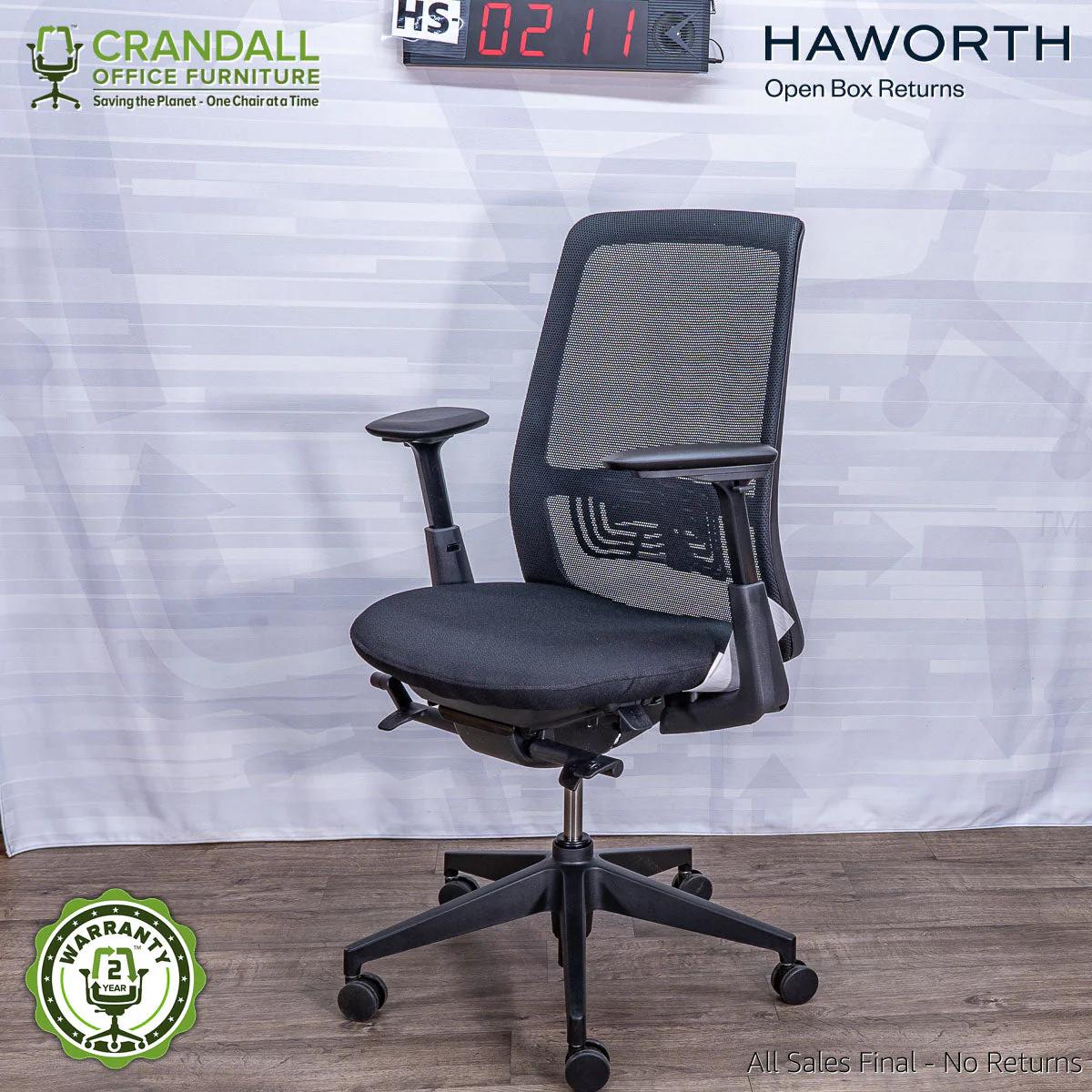 HS-0211 - Haworth Open Box Returns Soji