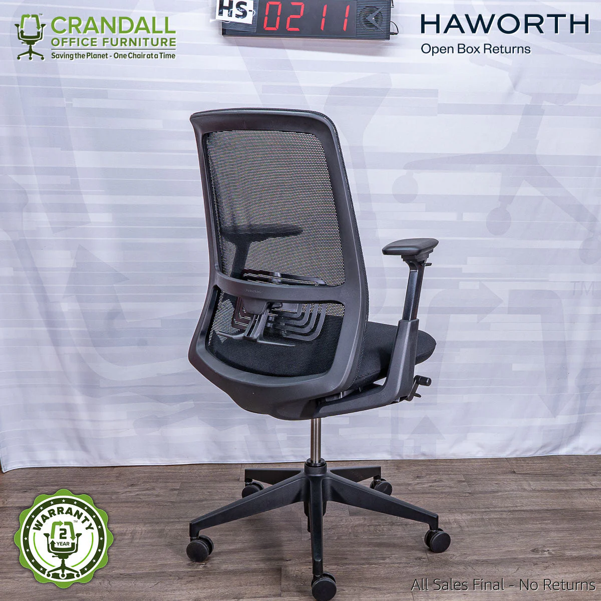 HS-0211 - Haworth Open Box Returns Soji - Image 2