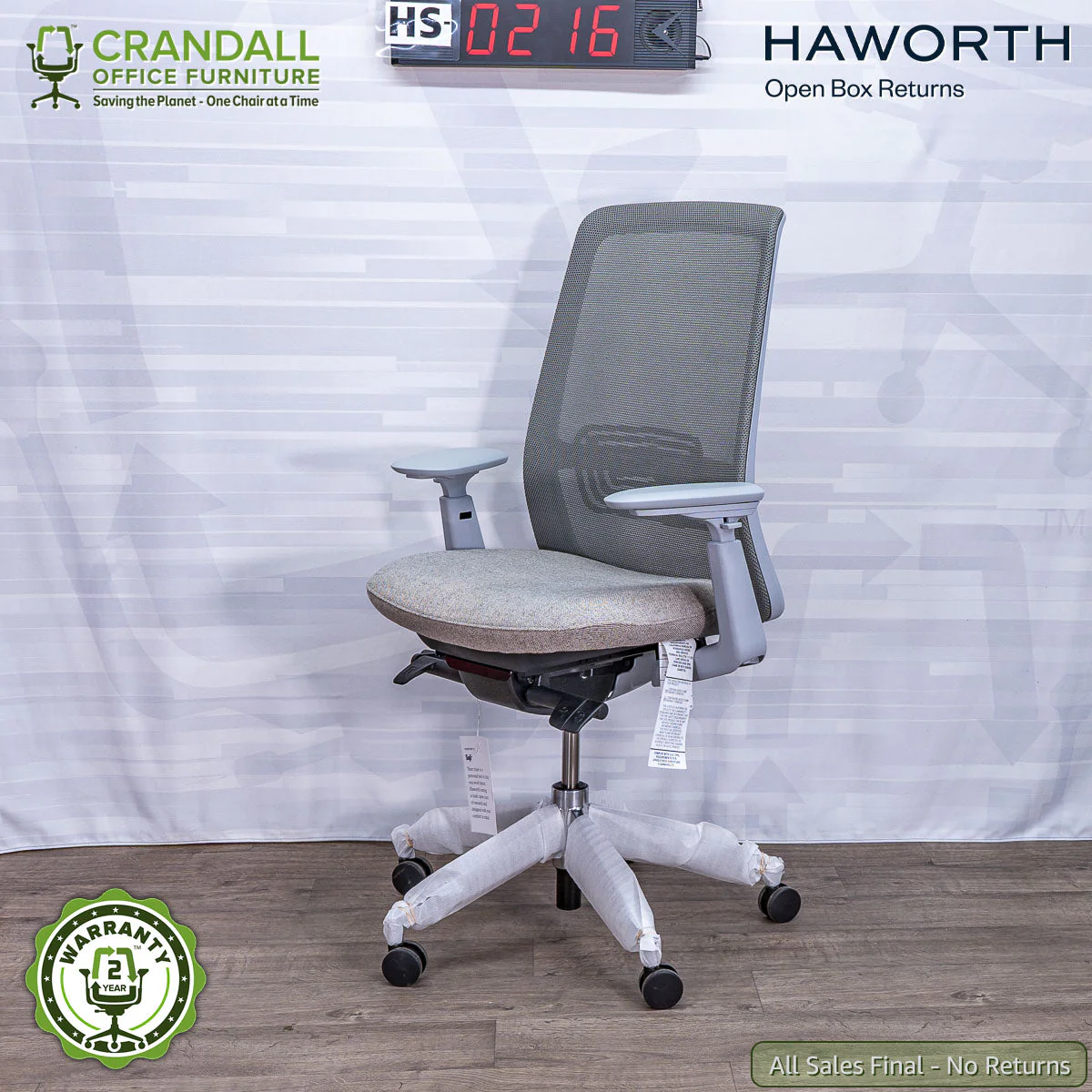 HS-0216 - Haworth Open Box Returns Soji