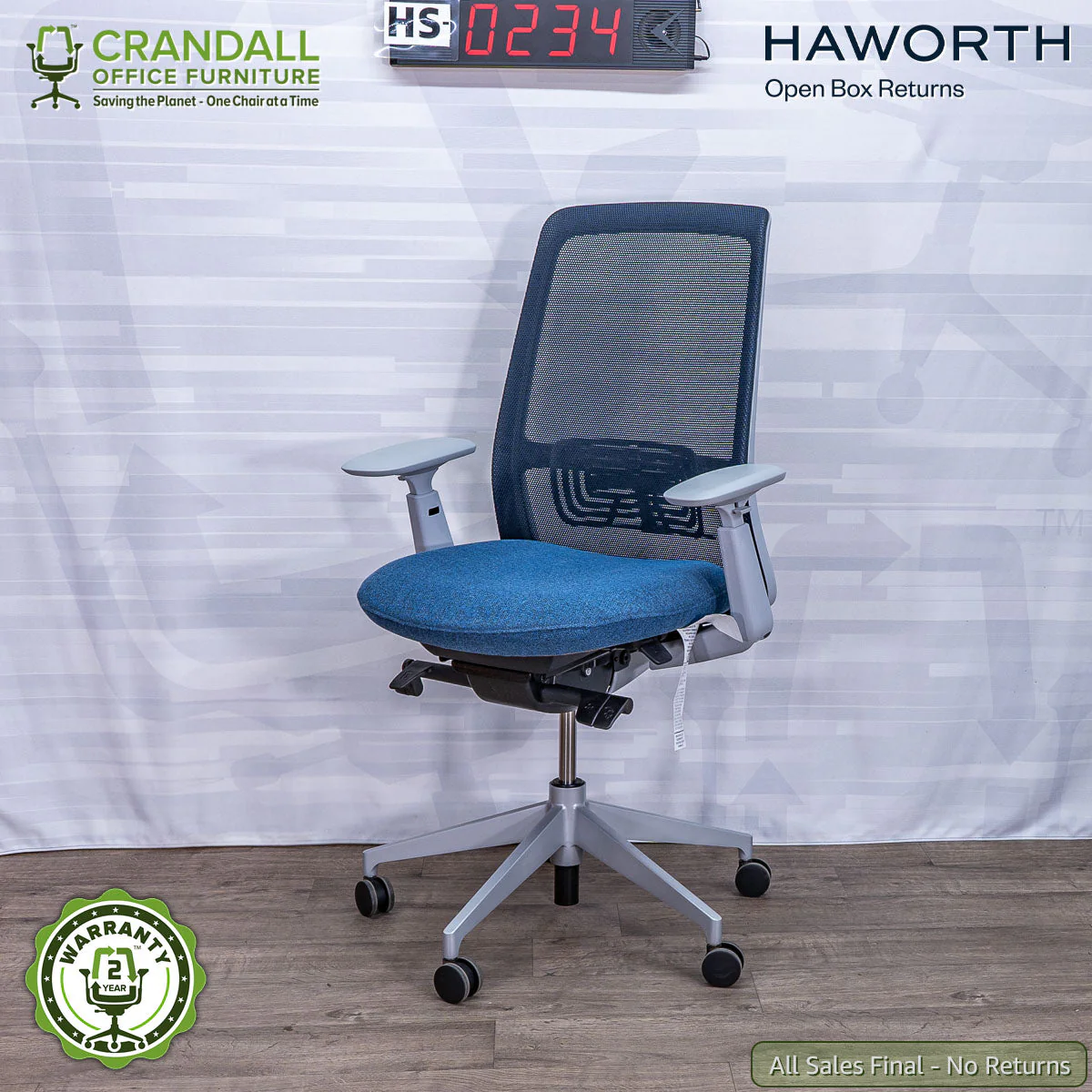 HS-0234 - Haworth Open Box Returns Soji