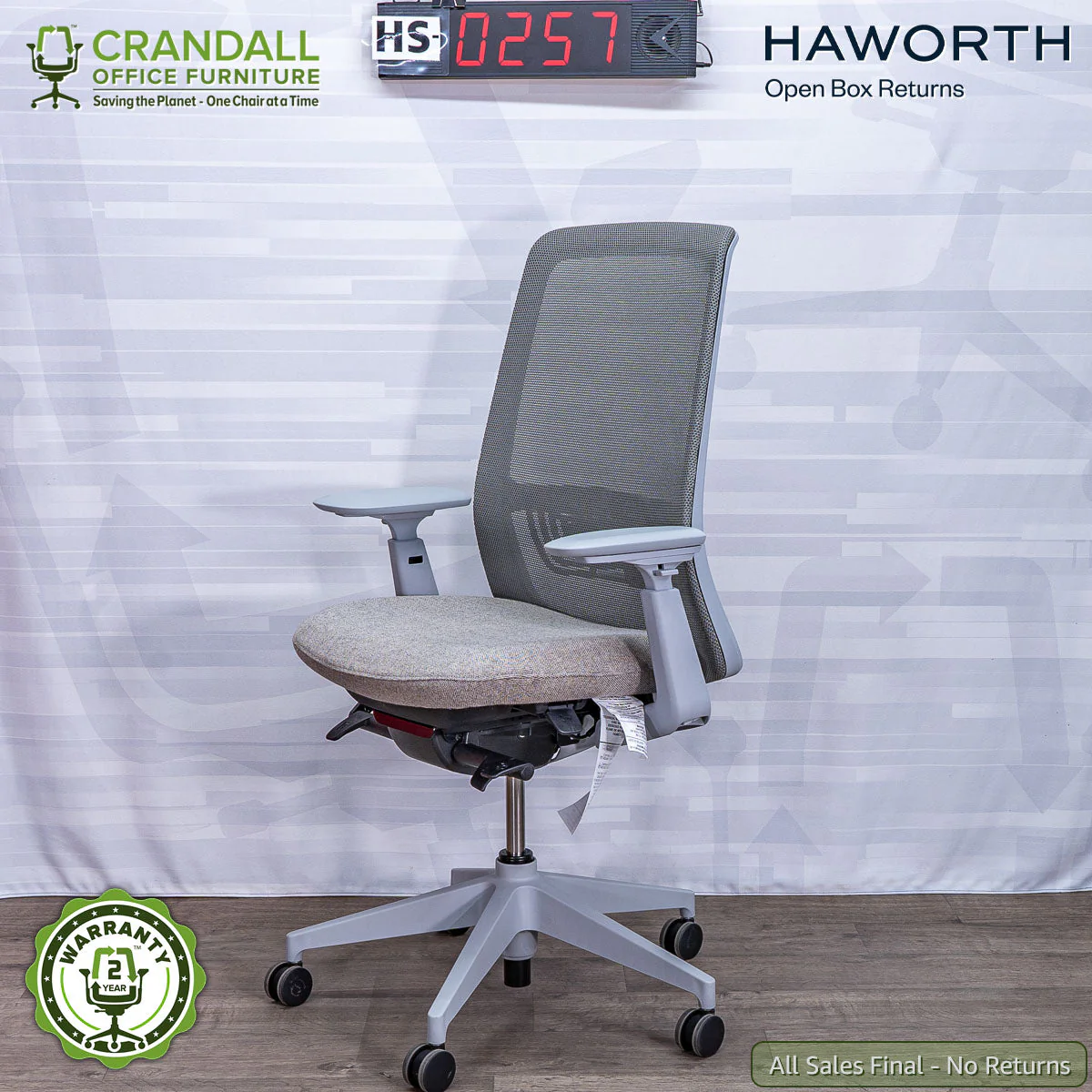 HS-0257 - Haworth Open Box Returns Soji