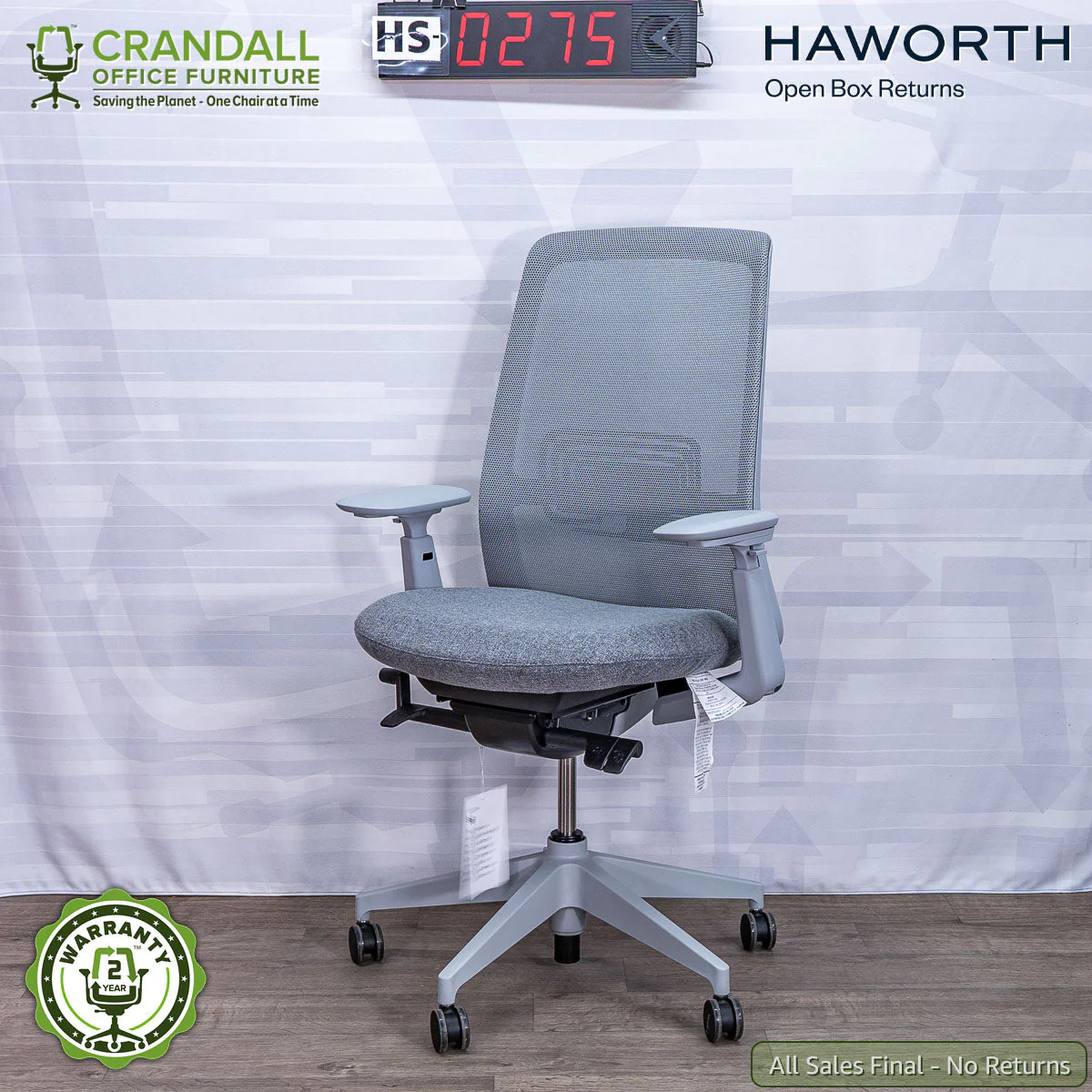 HS-0275 - Haworth Open Box Returns Soji