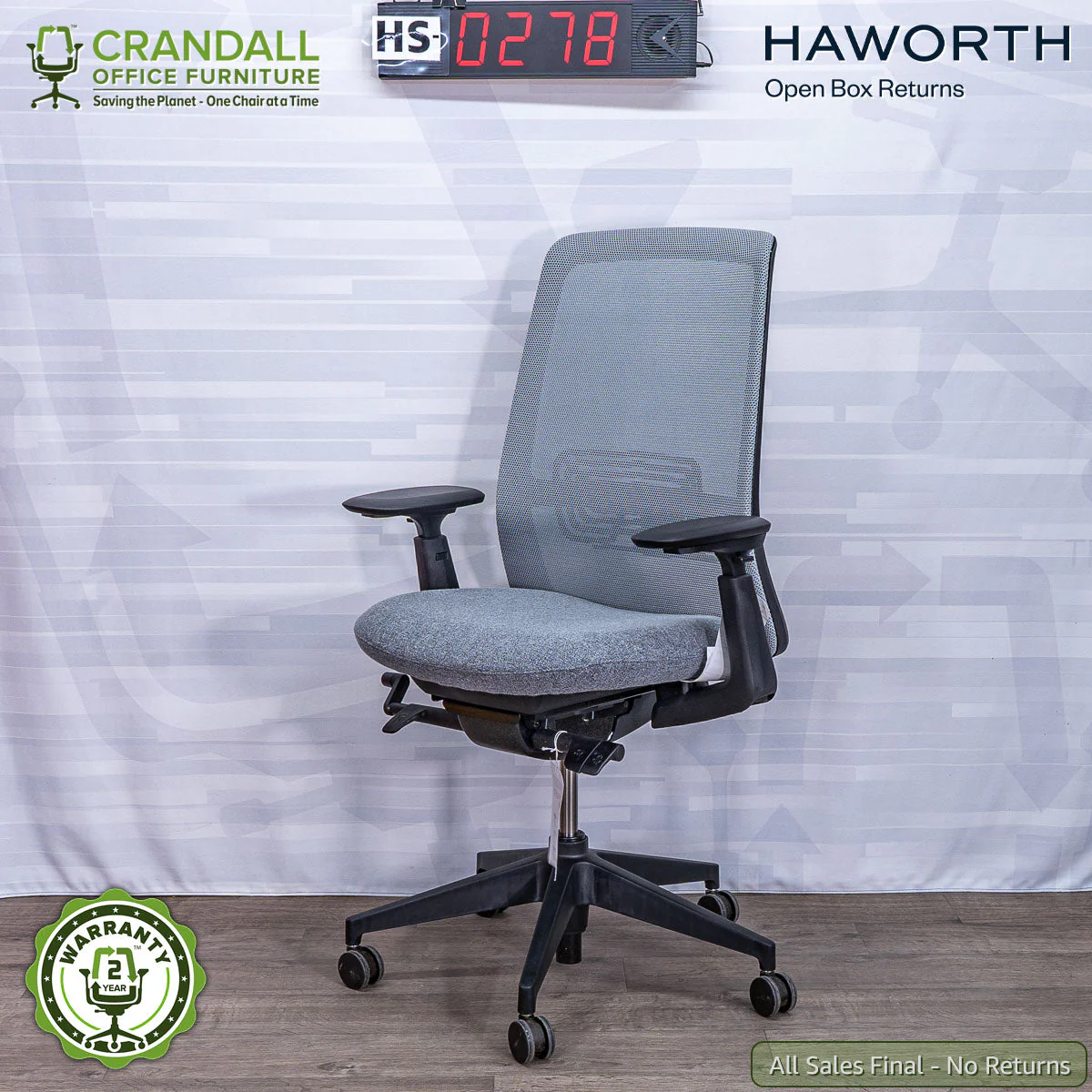 HS-0278 - Haworth Open Box Returns Soji