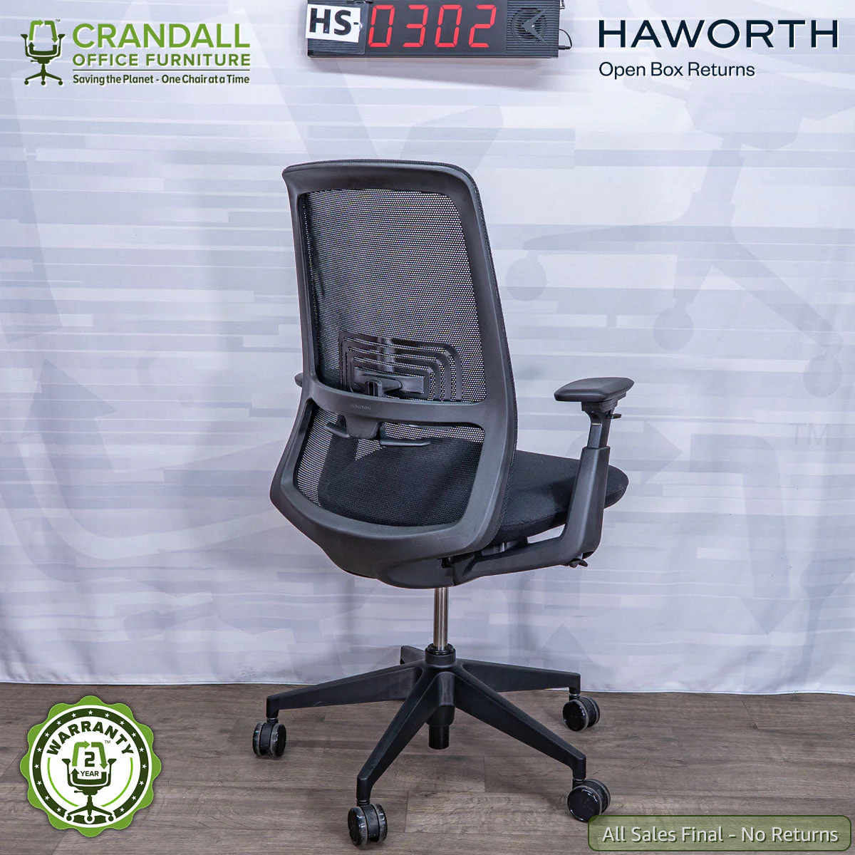 HS-0302 - Haworth Open Box Returns Soji - Image 2