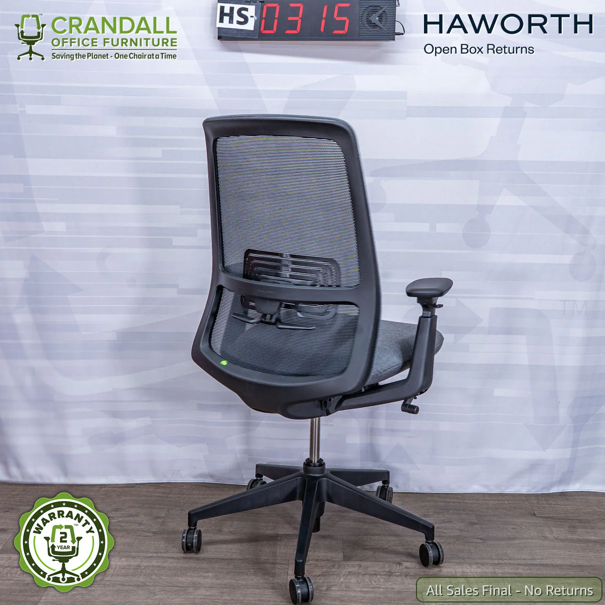 HS-0316 - Haworth Open Box Returns Soji - Image 2