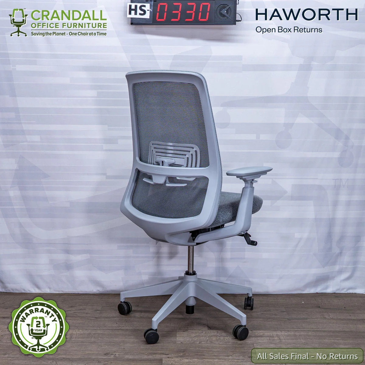 HS-0330 - Haworth Open Box Returns Soji - Image 2