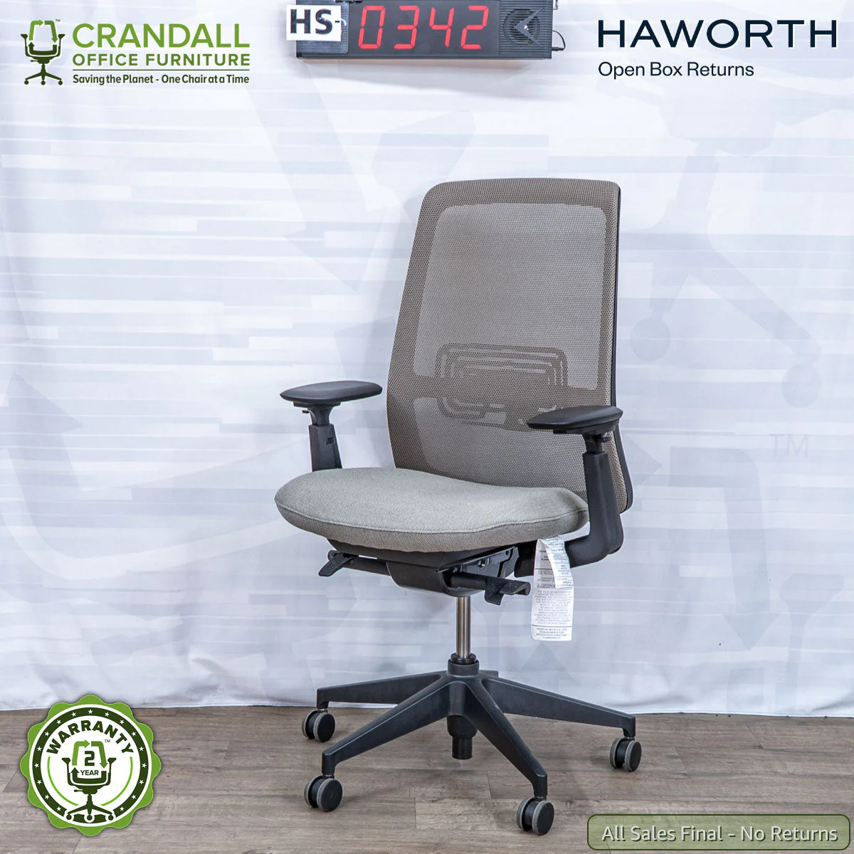 HS-0342 - Haworth Open Box Returns Soji