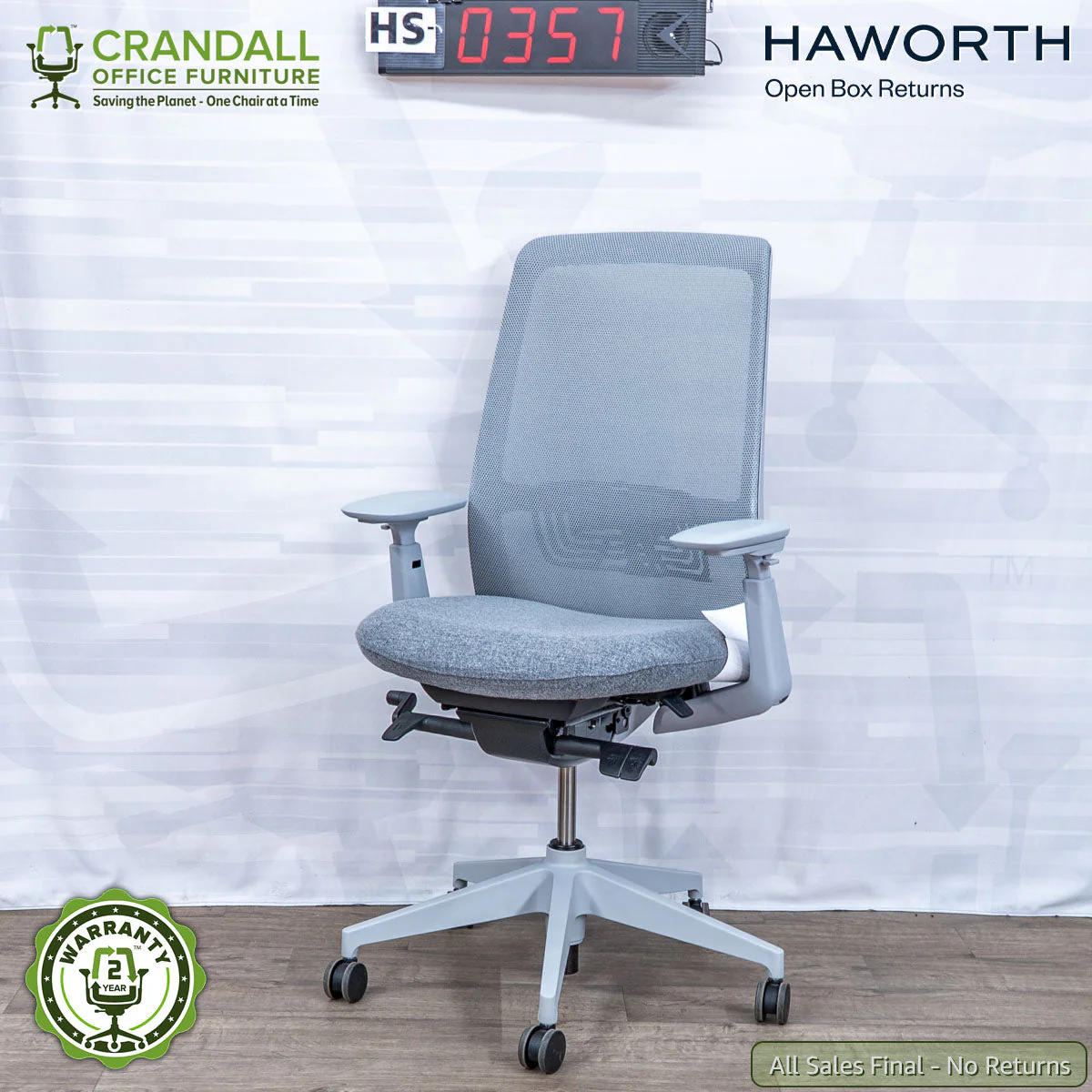 HS-0357 - Haworth Open Box Returns Soji