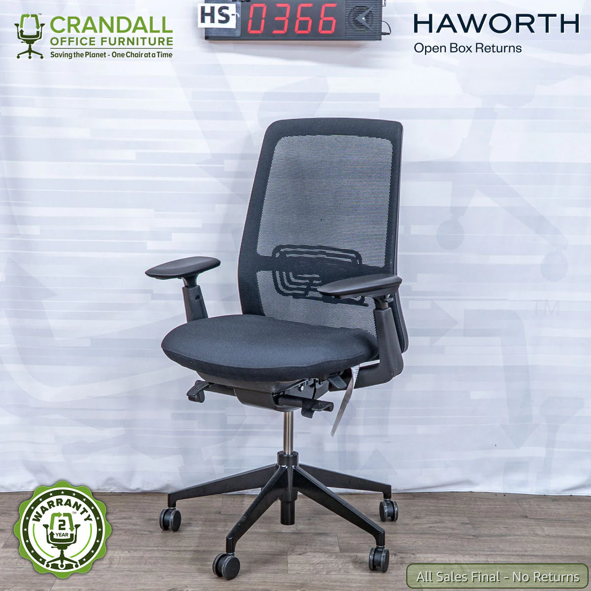 HS-0366 - Haworth Open Box Returns Soji