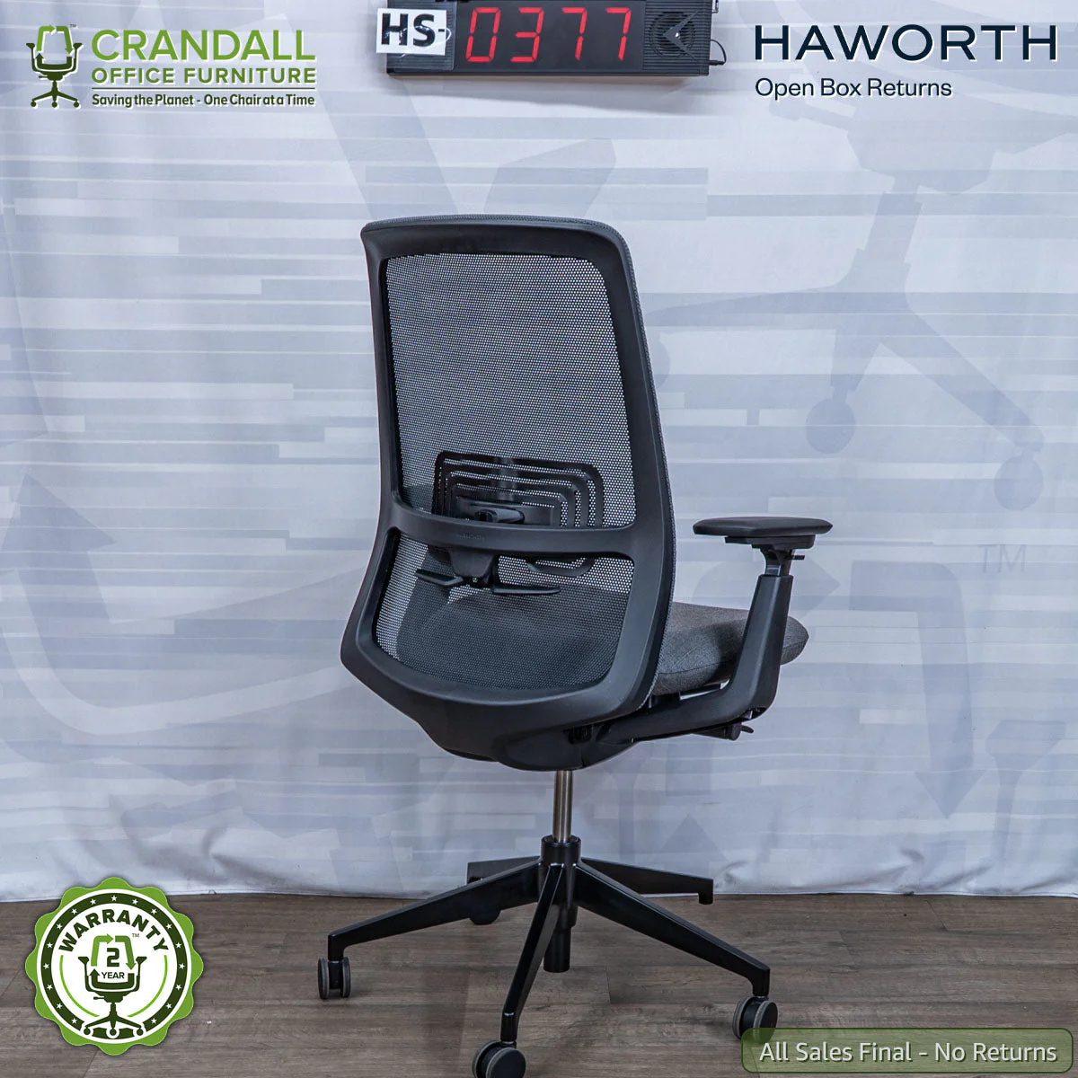 HS-0377 - Haworth Open Box Returns Soji - Image 2