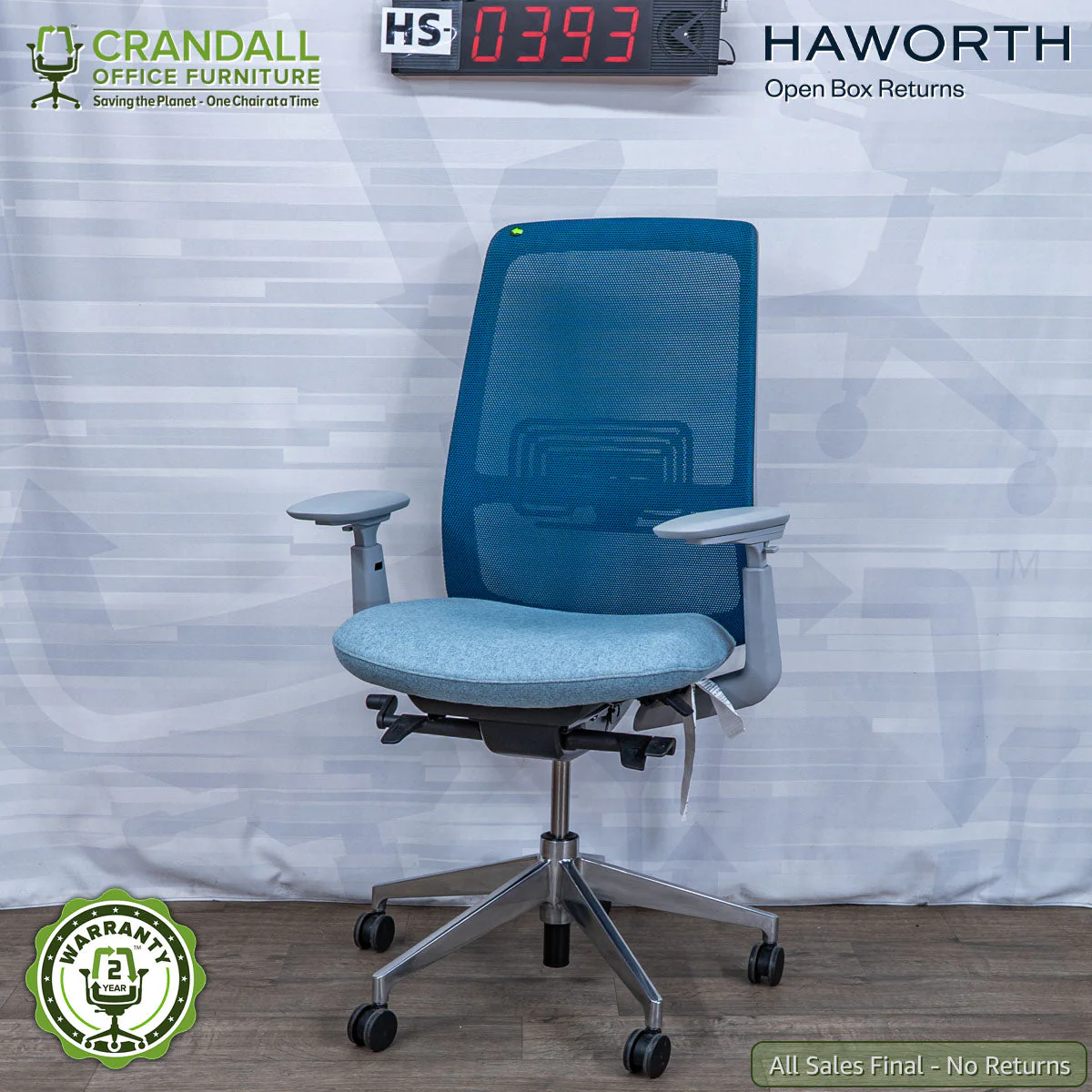 HS-0393 - Haworth Open Box Returns Soji