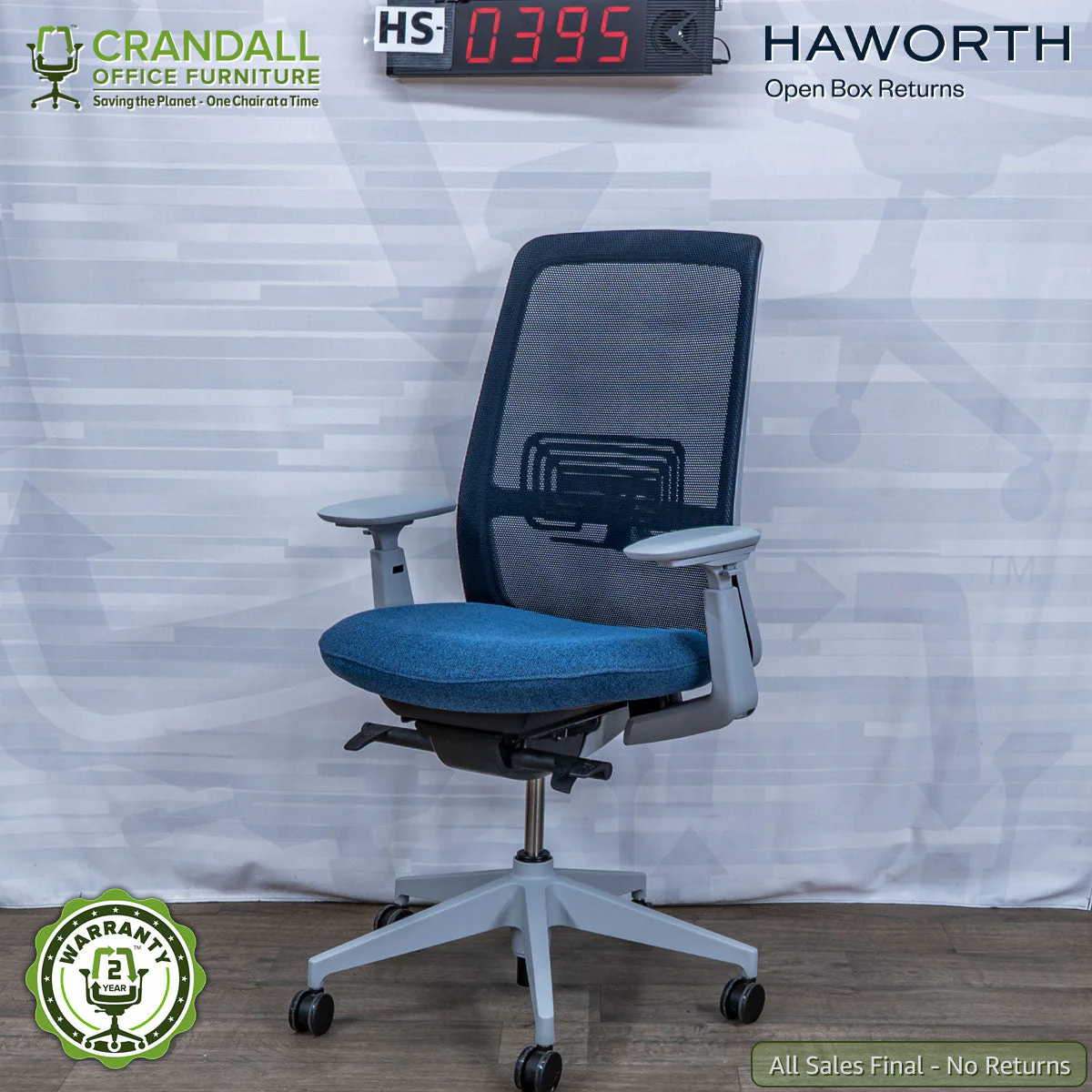 HS-0395 - Haworth Open Box Returns Soji
