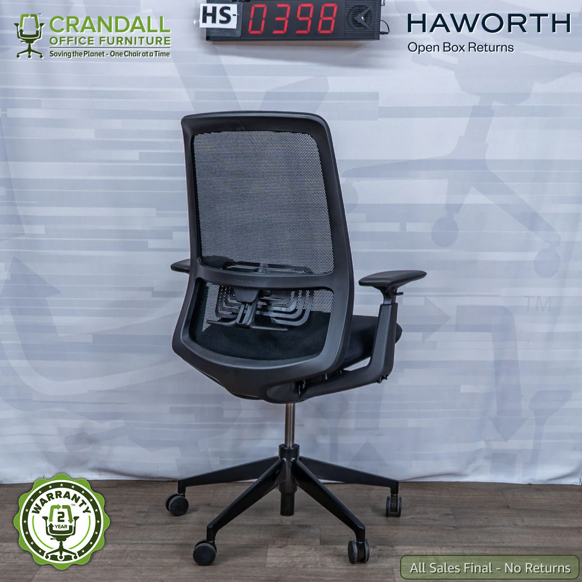HS-0398 - Haworth Open Box Returns Soji - Image 2