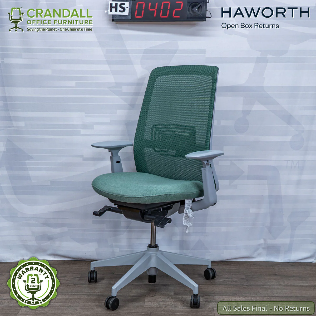 HS-0402 - Haworth Open Box Returns Soji
