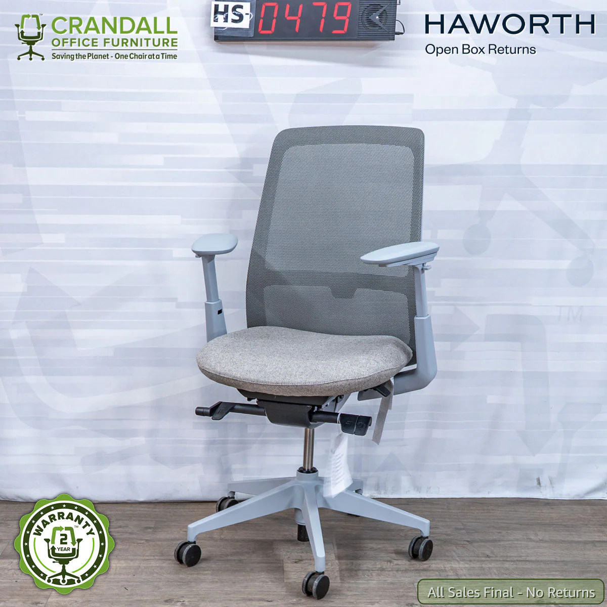 HS-0479 - Haworth Open Box Returns Soji