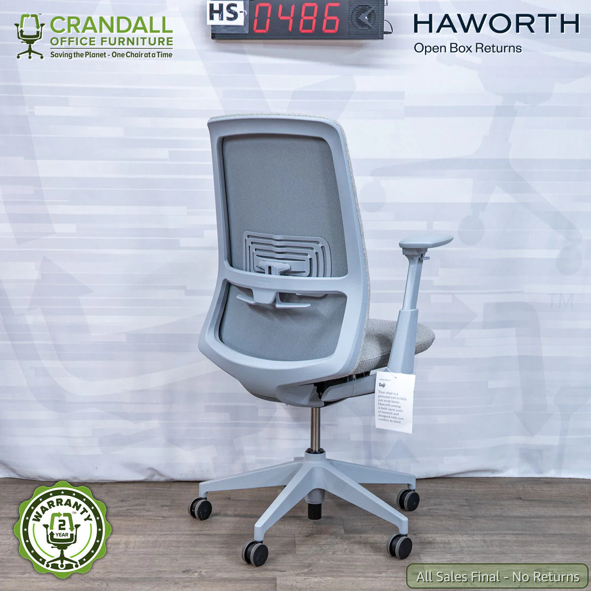 HS-0486 - Haworth Open Box Returns Soji - Image 2