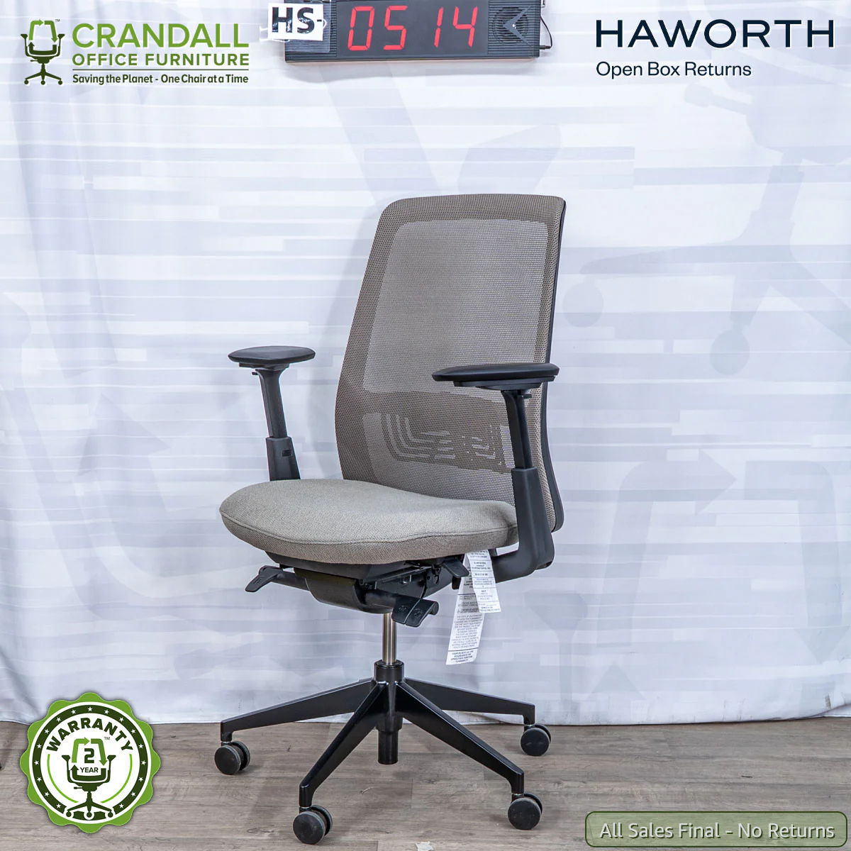 HS-0514 - Haworth Open Box Returns Soji