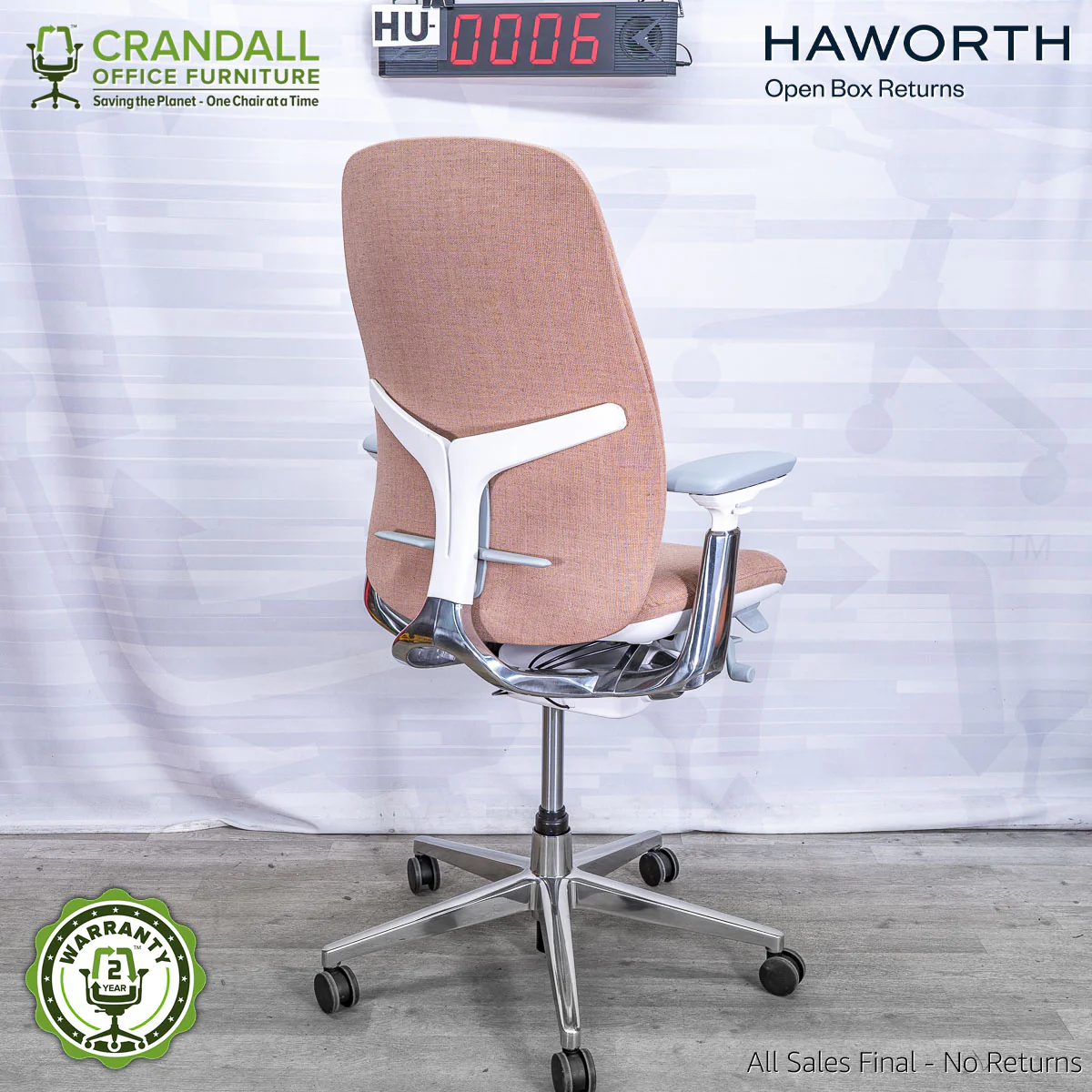 HU-0006 - Haworth Zody Upholstered - Image 2