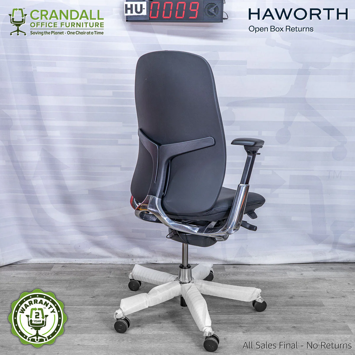 HU-0009 - Haworth Open Box Zody LX Upholstered - Image 2