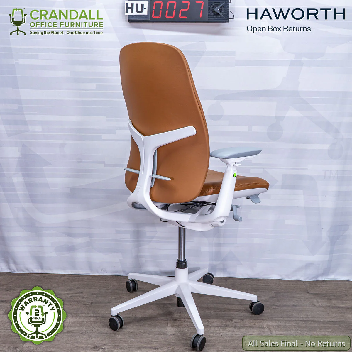 HU-0027 - Haworth Open Box Returns Zody LX Upholstered - Image 2