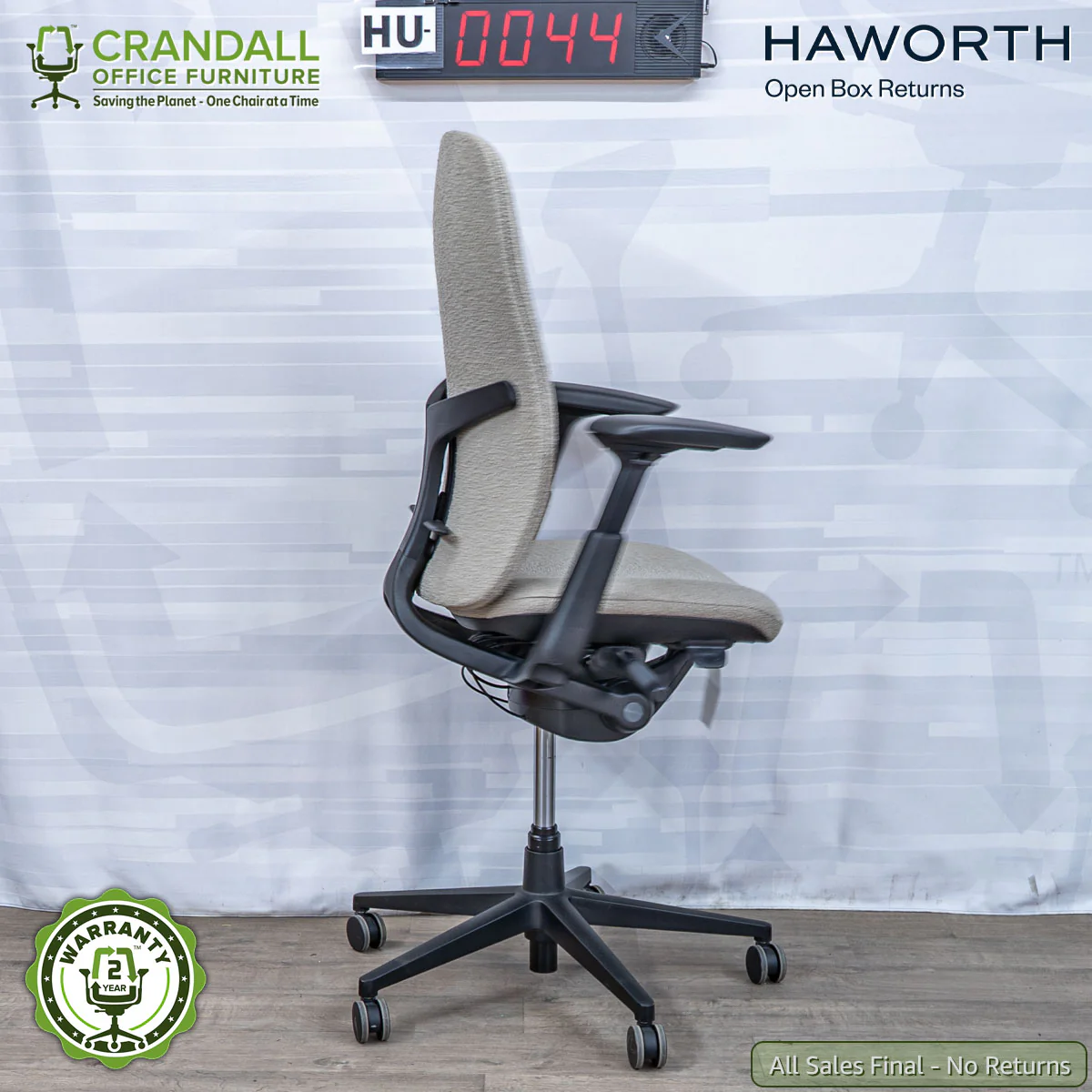 HU-0044 - Haworth Open Box Returns Zody LX Upholstered - Image 2