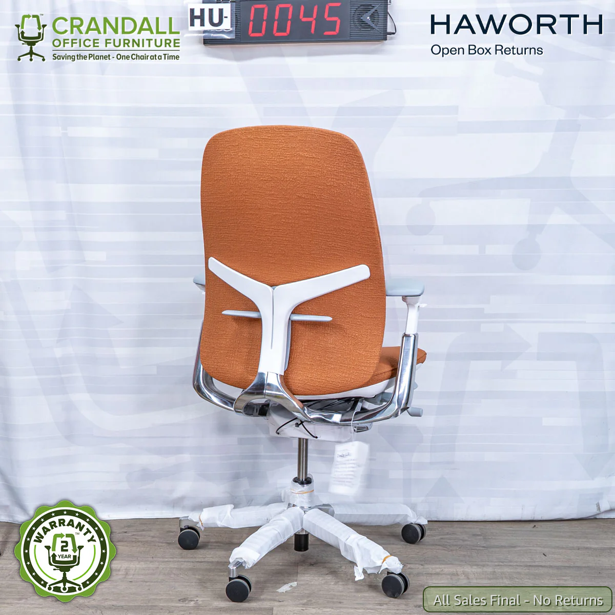 HU-0045 - Haworth Open Box Returns Zody LX Upholstered - Image 2