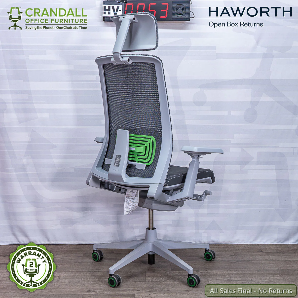 HV-0053 - Haworth Open Box Returns Very - Image 2